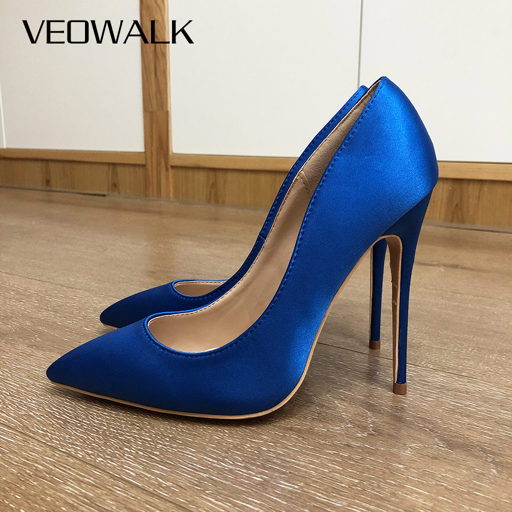 Slip Dress Satin - حذاء نسائي من Veowalk مصنوع من