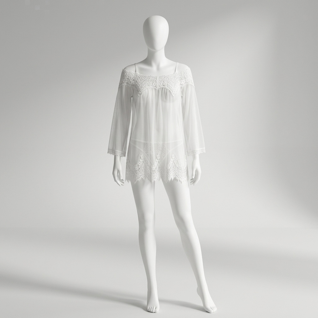 ملابس داخلية نسائية سوداء من ا - مراجعة Babydoll Chemise Night وسعره