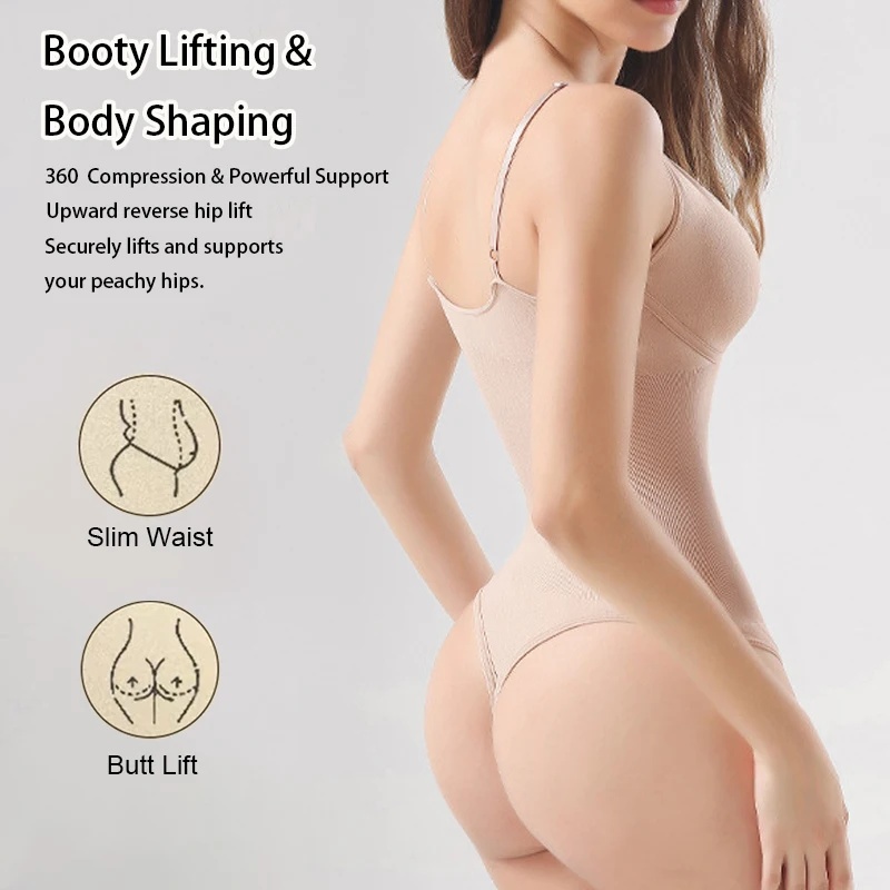 بدلة نسائية بدون ظهر لتشكيل ال - مراجعة Shapewear Bodysuit Firm وسعره