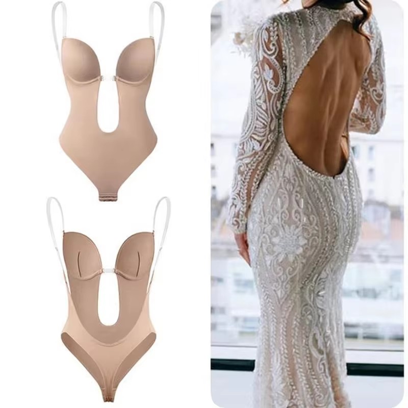 مكافحة الانزلاق الغراء الخلفي  - مراجعة Shapewear Bodysuit Firm وسعره